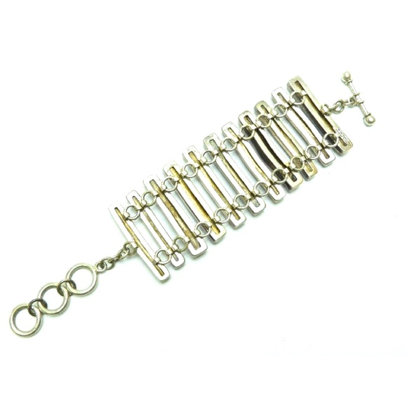 Charles Albert/Vintage 925 Sterling  Bracelet - Picture 2 of 7